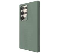 ZAGG Luxe - Custodia per Samsung Galaxy S24 Ultra, con grafene, ultrasottile, resistente agli urti, protezione da cadute da 3 m, design ecologico, compatibile con ricarica wireless, verde salvia