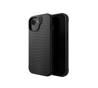 ZAGG Luxe Custodia Rinforzata in Grafene per iPhone 16e [6,1 pollici], Compatibile con Caricatore Wireless, Design Sottile e Leggero, Presa Sicura, Cover Antiurto (Nero)