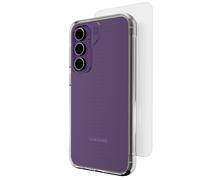 ZAGG Luxe + Glass 360 custodia per cellulare 16,3 cm (6.4") Cover Trasparente NEW