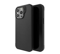 ZAGG Luxe Snap - Custodia protettiva per iPhone 15 Pro Max, protezione dalle cadute (3 m), materiale in grafene resistente, sottile e leggera, custodia MagSafe per iPhone 15, nera