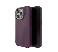 ZAGG Luxe Snap - Custodia protettiva per iPhone 15 Pro, protezione dalle cadute (3 m), materiale in grafene resistente, custodia MagSafe sottile e leggera, prugna