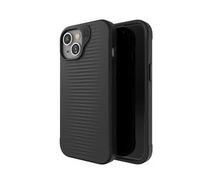 ZAGG Luxe Snap - Custodia protettiva per iPhone 15, protezione dalle cadute (3 m), materiale in grafene resistente, sottile e leggera, custodia MagSafe per iPhone 15, nera