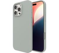 ZAGG Manhattan Snap Case for iPhone 16 Pro Max - MagSafe Compatible, 13ft Drop Protection, Strengthened with Graphene, Soft Silicone, Slim & Lightweight Design, 96% Recycled Content, Aqua Foam Gray