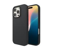 ZAGG Manhattan Snap Case Rinforzato in Grafene per iPhone 16 Pro [6,3 pollici], MagSafe Compatibile, Design Sottile e Morbido, Presa Sicura, Shockproof (Nero)