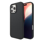 ZAGG Manhattan Snap Case Rinforzato in Grafene per iPhone 16 Pro Max [6,9 pollici], MagSafe Compatibile, Design Sottile e Morbido, Presa Sicura, Shockproof (Nero)