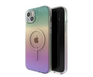 ZAGG Milan - Custodia protettiva a scatto per Apple iPhone 15 Plus/iPhone 14 Plus, design sottile, MagSafe, ricarica wireless, grafene