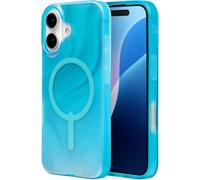 ZAGG Milan Snap Case Rinforzato in Grafene per iPhone 16 [6,1 pollici], MagSafe Compatibile, Anti-Giallo, Design Sottile, Presa Sicura, Fashion-Forward, Shockproof (Deep Aurora)