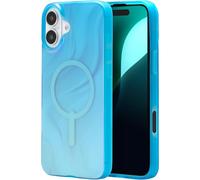 ZAGG Milan Snap Case Rinforzato in Grafene per iPhone 16 Plus [6,7 pollici], MagSafe Compatibile, Anti-Giallo, Design Sottile, Presa Sicura, Fashion-Forward, Shockproof (Deep Aurora)