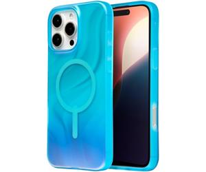 ZAGG Milan Snap Case Rinforzato in Grafene per iPhone 16 Pro Max [6,9 pollici], MagSafe Compatibile, Anti-Giallo, Design Sottile, Presa Sicura, Shockproof (Deep Aurora)