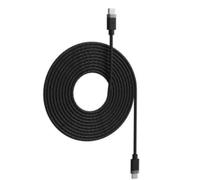 ZAGG mophie, cavo di ricarica da USB-C a USB-C, 2 metri, ricarica rapida, resistente, nero