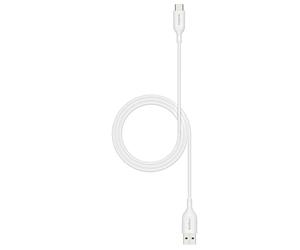 ZAGG mophie Essentials Charging Cable USB-A USB-C, 1 Metre, Fast Charging, White