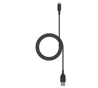ZAGG mophie Essentials Lightning to USB-A Cavo per Ricarica Rapida e Trasferimento Dati, PVC, Duraturo, Robusto, 12W, 2m, Nero