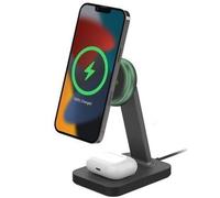 Zagg mophie Scatto + 15W di Ricarica Stand & Pad Con UK Adattatore, Qi-Enabled