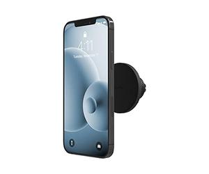 ZAGG mophie Snap Vent Mount, supporto universale per auto, con adattatore, compatibile con tutti gli smartphone, nero