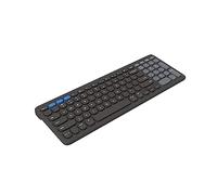 ZAGG Pro Keyboard - Tastiera wireless da 15 pollici, multiaccoppiamento, di medie dimensioni, ricarica tramite USB Type-C e wireless Qi, batteria a lunga durata, per Windows, MacOS, iOS, iOS