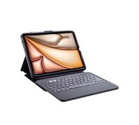 ZAGG Pro Keys 2 - Custodia con tastiera per iPad Air da 33 cm (M4)/(M3)/(M2), tastiera wireless e custodia a libro staccabile, tasti retroilluminati stile laptop, Bluetooth multi-pairing, protezione