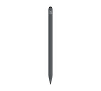 ZAGG Pro Stylus 2, Penna stilo, ricarica wireless, magnetica, stilo a doppia punta, compatibile per iPad (Grigio)