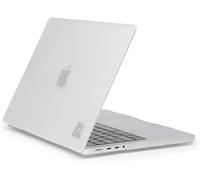 ZAGG Protezione per MacBook, Custodia Rigida a Due Pezzi per MacBook Pro (M3/M2/M1) [16 pollici], Ventilata, Accesso Facile, Sottile, Leggera, Antiscivolo, Resistente ai Graffi (Trasparente)
