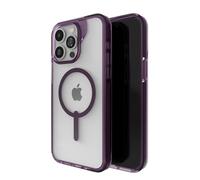 ZAGG Santa Cruz - Custodia a scatto per iPhone 15 Pro Max, custodia per iPhone MagSafe, protezione dalle cadute (4 m), in grafene resistente, anti-ingiallimento e antigraffio, viola