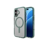 ZAGG Santa Cruz Snap Case rinforzato in grafene per iPhone 16 [6,1 pollici], compatibile con MagSafe, anti-ingiallimento, resistente ai graffi, design sottile, cover posteriore antiurto (Green)