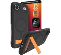 ZAGG Sedona - Custodia a scatto con cavalletto per iPhone Air, protezione contro le cadute (4 m), protezione multistrato, con pulsante fotocamera, custodia MagSafe con paraurti ammortizzante