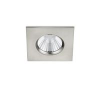 ZAGROS FARETTO DA INCASSO LED 5,5W 345lm, 3000K QUADRATO ACCIAIO DIMMERABILE IP65 8,5CMX8,5CM