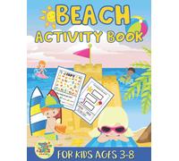 Zags Press Beach activity book for kids ages 3-8 (Tascabile)