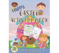 Zags Press Happy Easter activity book for kids ages 3-8 (Tascabile)