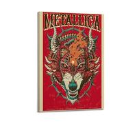 ZAHAABWS 1 poster decorativo da parete con banda metallica, stampa moderna su tela, poster decorativo per camera da letto, per camera da letto, 30 x 45 cm