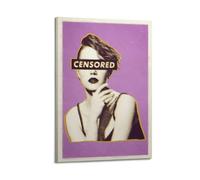 ZAHAABWS Poster decorativo da parete con attore Emma Stone, stampa artistica su tela, poster decorativo moderno, per camera da letto, 60 x 90 cm