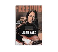 ZAHAABWS Poster decorativo da parete con cantante Joan Baez, stampa artistica su tela, poster decorativo moderno, per camera da letto, 40 x 60 cm