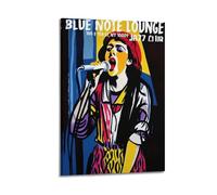 ZAHAABWS Poster decorativo da parete con cantante Joan Baez, stampa artistica su tela, poster decorativo moderno per camera da letto, 50 x 75 cm