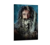 ZAHAABWS Poster decorativo da parete con film Lo Hobbit An Unexpected Journey Beaver, poster decorativo da parete su tela, poster decorativo moderno per la camera da letto, 20 x 30 cm