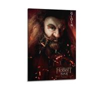 ZAHAABWS Poster decorativo da parete con film The Hobbit An Unexpected Journey Groin, poster decorativo su tela e stampa artistica moderna per la camera da letto e la camera da letto (40 x 60 cm)