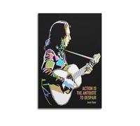 ZAHAABWS Poster decorativo da parete con la cantante Joan Baez, stampa artistica su tela, poster decorativo moderno, per camera da letto, 40 x 60 cm