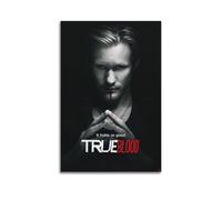 ZAHAABWS Poster decorativo da parete con serie TV True Blood, stampa artistica su tela, poster decorativo moderno, per camera da letto, 30 x 45 cm