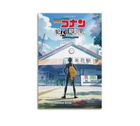 ZAHAABWS Poster decorativo da parete su tela, motivo: Detective Conan, a tema anime, poster decorativo moderno, per camera da letto, 20 x 30 cm