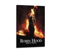 ZAHAABWS Stampa artistica da parete su tela, motivo: Il principe dei ladri, Robin Hood, poster decorativo per camera da letto, moderno, per camera da letto, 40 x 60 cm