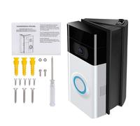 Zahala Battery Supporto regolabile da 30 a 55 gradi, compatibile con video campanello 2/3/3 Plus/4, supporto angolare regolabile per video campanello, kit di accessori