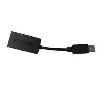 ZAHARA Adattatore di Estensione ethernet per Icy Box USB 3.0 to VGA IBAC507 ethernet LAN Adapter Cable