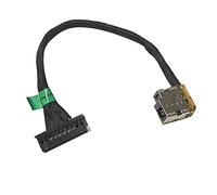 ZAHARA Alimentazione DC Power Jack Socket Cavo per HP Omen 17CB Series 17CB0002CA 17CB0020NR 17CB0030NR N18E L57359001 L52814S42 L52814F42 L52814Y42 Prise Charge Port