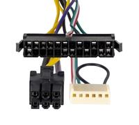 ZAHARA Cavo ATX Main 24-Pin a 6-Pin PSU Power Adapter 30cm per HP Elite 8100 8200 8300 800 G1 Z220 Z230 Z240 compaq 8300 6200