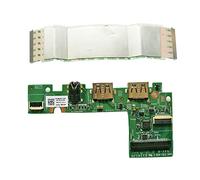 Zahara Cavo per scheda di circuito stampato IO porta audio USB di ricambio per Dell Inspiron 11 3162 3168 MH4F6 G7D57