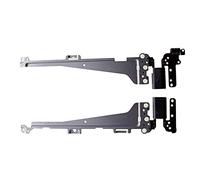 Zahara - Cerniere LCD per computer portatile, compatibili con Dell Chromebook Latitude 3190, cerniera destra + sinistra TF8WV P0TD8