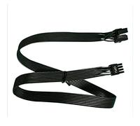 Zahara - Connettore per cavo di alimentazione CPU a 8 pin to (4 + 4) per Rosewill Photon, colore: Nero