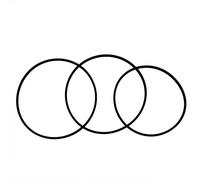 ZAHARA Lettore CD Cintura Kit 3 Cinghie per Sony CDPCX300 CDPCX335 CDPCX350 CDPCX355