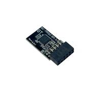 ZAHARA Modulo TPM 2.0 LPC SPI 12 Pin con Infineon SLB9670 per Gigabyte Motherboard Z590 D Z590M Z590M Gaming X Z590 AORUS Ultra Z590 UD Z590 Vision G Chiave Bus per calcolo sicuro