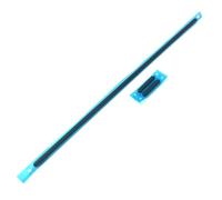 ZAHARA Rubber Foot Strips Piedino in gomma di ricambio per Dell Pro 16 PC16250 Pro 16 PC16255 Jade 16 Rubber Feet Nero (Long:29,6 * 0,5 * 0,55 * 0,5 * 0,5 * 0,55 * 0,55)