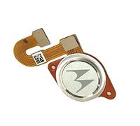 Zahara Scanner per impronte digitali del pulsante Home per Moto One 5G Ace XT2113, colore: Argento ghiaccio