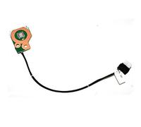 ZAHARA Scheda con Tasto Accensione Power Button Cavo Flat per Lenovo ThinkPad P52 20M9 20MA / P53 20QN 20QQ 01HY798 01HY799 DC02001ZU10 DC02001ZU00 Power Switch ON-FF Button Board